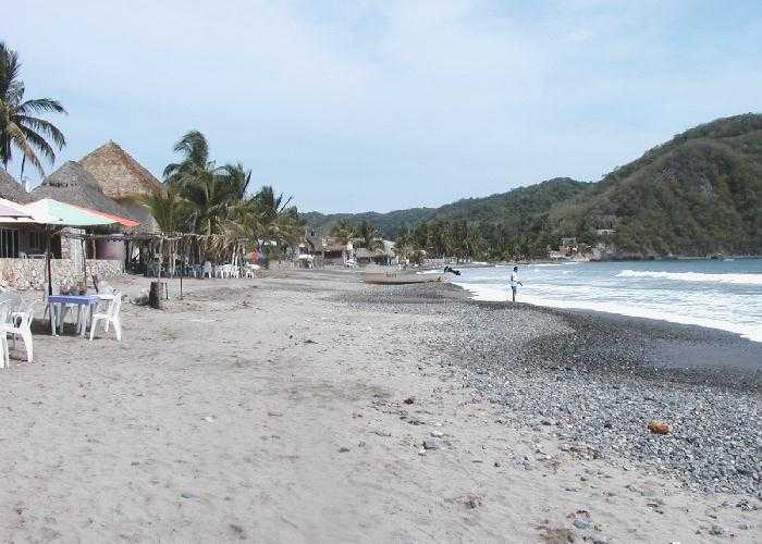 Mxico, Jalisco, Costa Alegre, La Manzanilla Playa pgina 4.