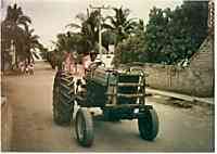 95-04-01 Pepe on his tractor - Photo by Daniel