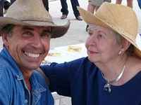  04-02-05 Richard Rowley (Apache) and Jane Colton - Photo by - 