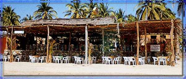 Beach view : Restaurant Fiesta Mexicana